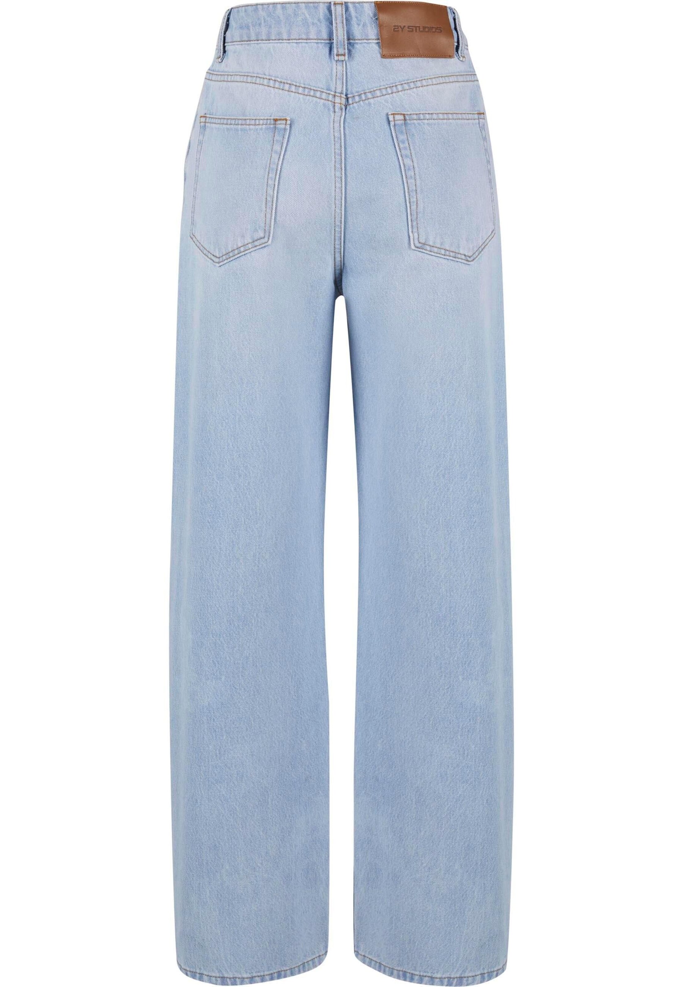 2Y Studios Wide leg Jeans 'Naya' in Blue
