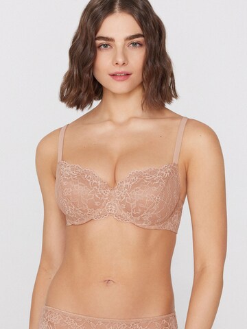 Tezenis Classic Bra 'Prague' in Beige: front