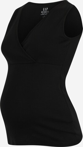 Gap Maternity Top in Black: front
