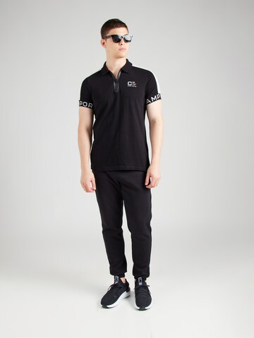 CAMP DAVID Poloshirt in Schwarz