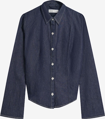 Bershka Pusero värissä sininen: etupuoli