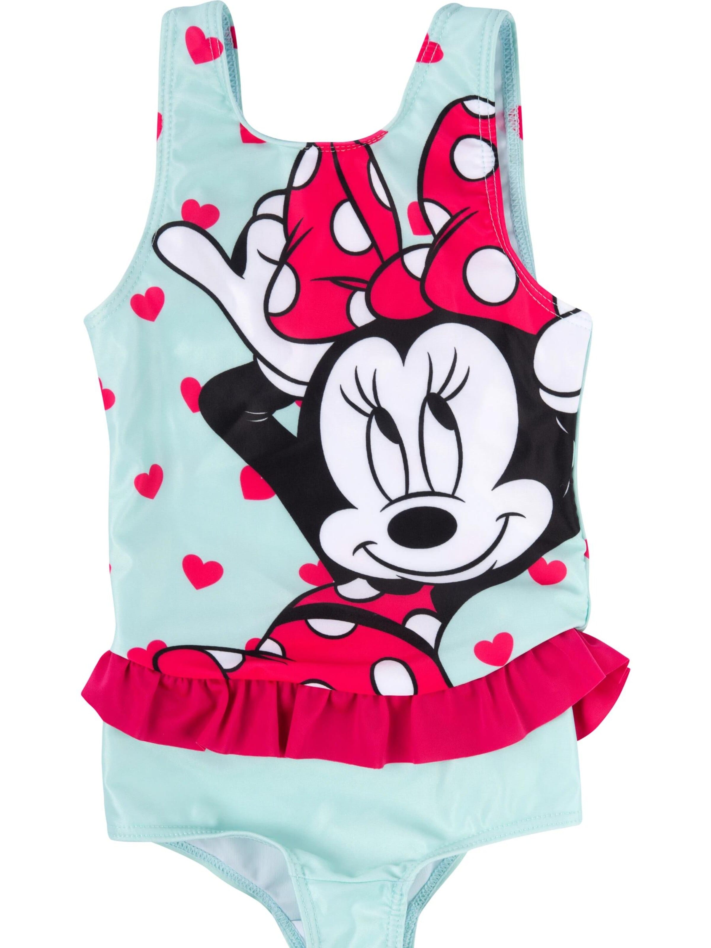 Disney Minnie Mouse Swimsuit in Blue: front