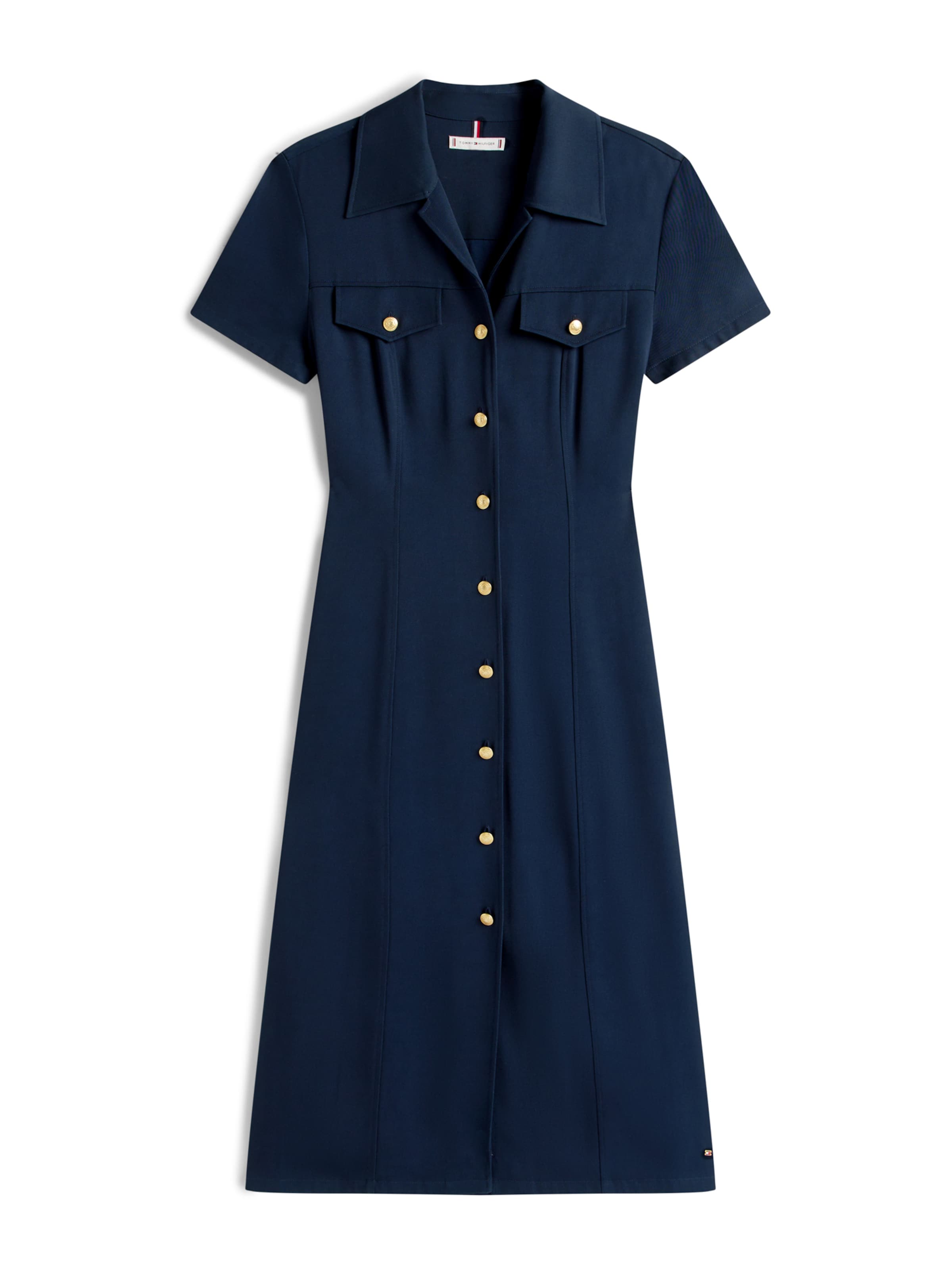 TOMMY HILFIGER Blusekjole i blå: forside