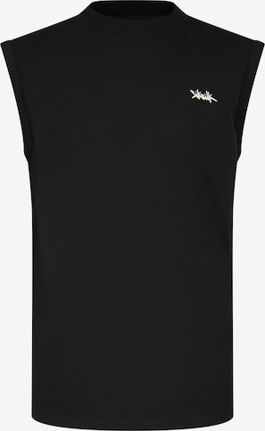 SikSilk Koszulka w kolorze czarny: przód