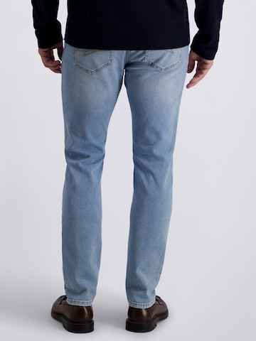 Effilé Jean 'Limoux' PIERRE CARDIN en bleu