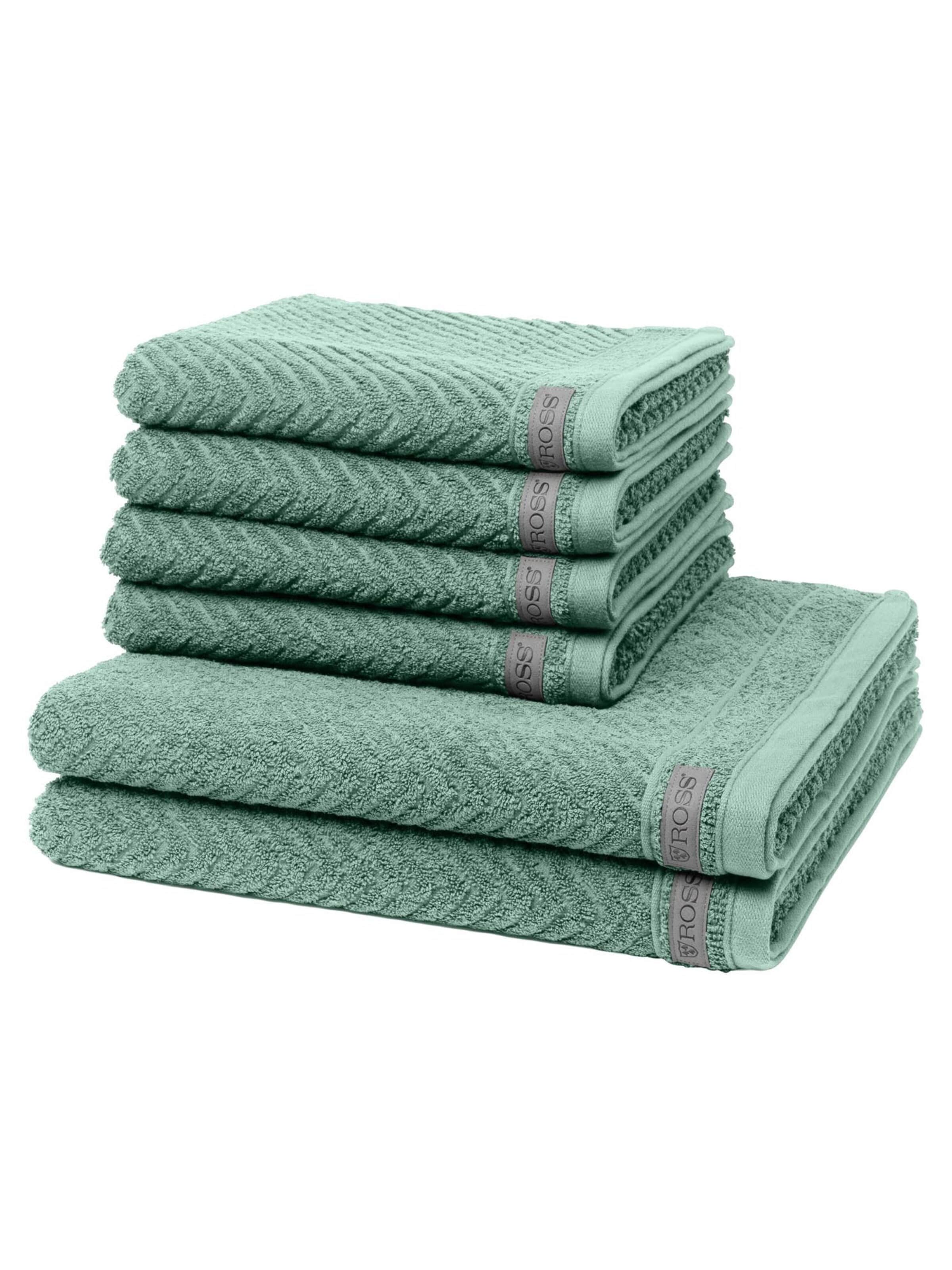 ROSS Towel 'Smart' in Green: front