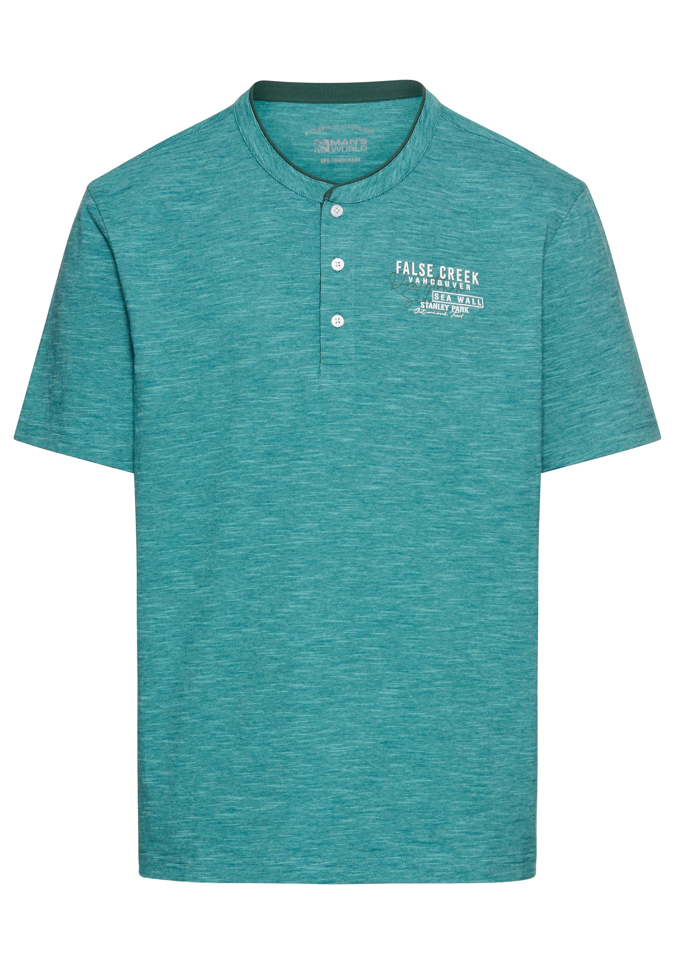 Man's World Shirt in Blue: front