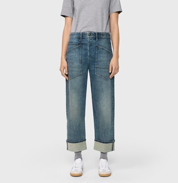MAC Baggy Jeans in Blau: Vorderseite