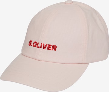 Casquette s.Oliver en rose : devant