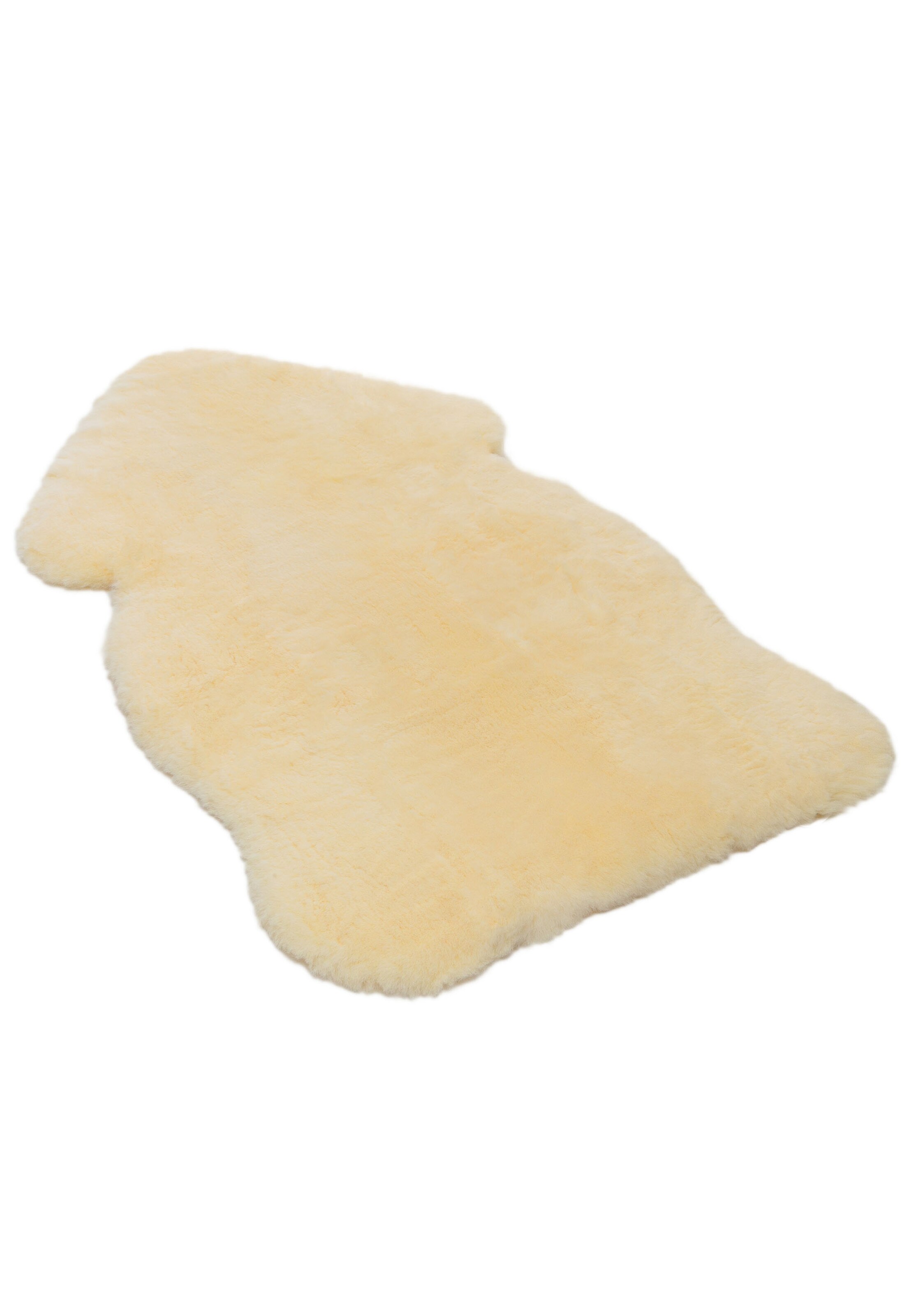 Werner Christ Baby Lammfell 'BABYSWEET' in Gelb: Vorderseite