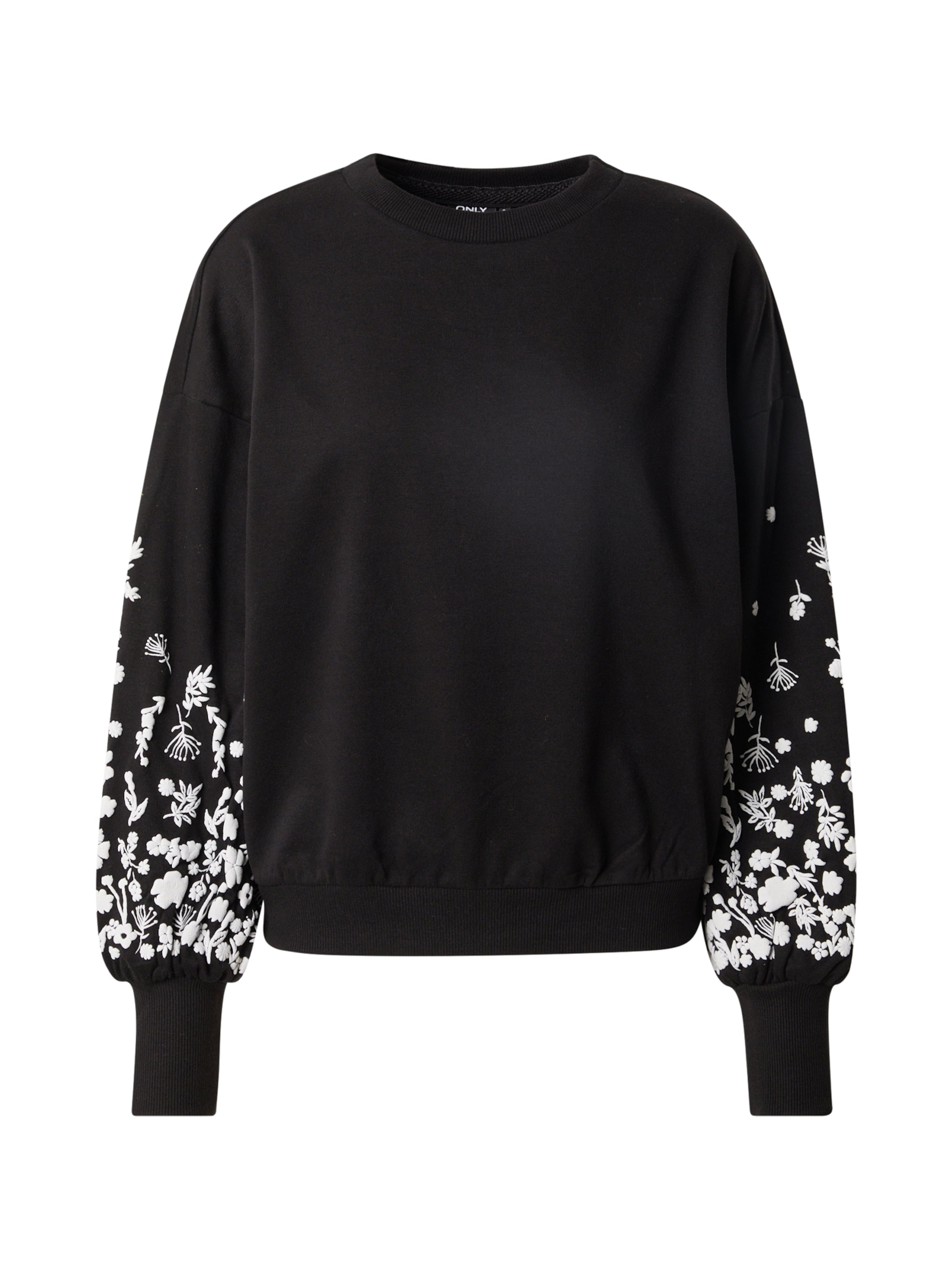 Felpa 'ONLBrooke' di ONLY in nero: frontale