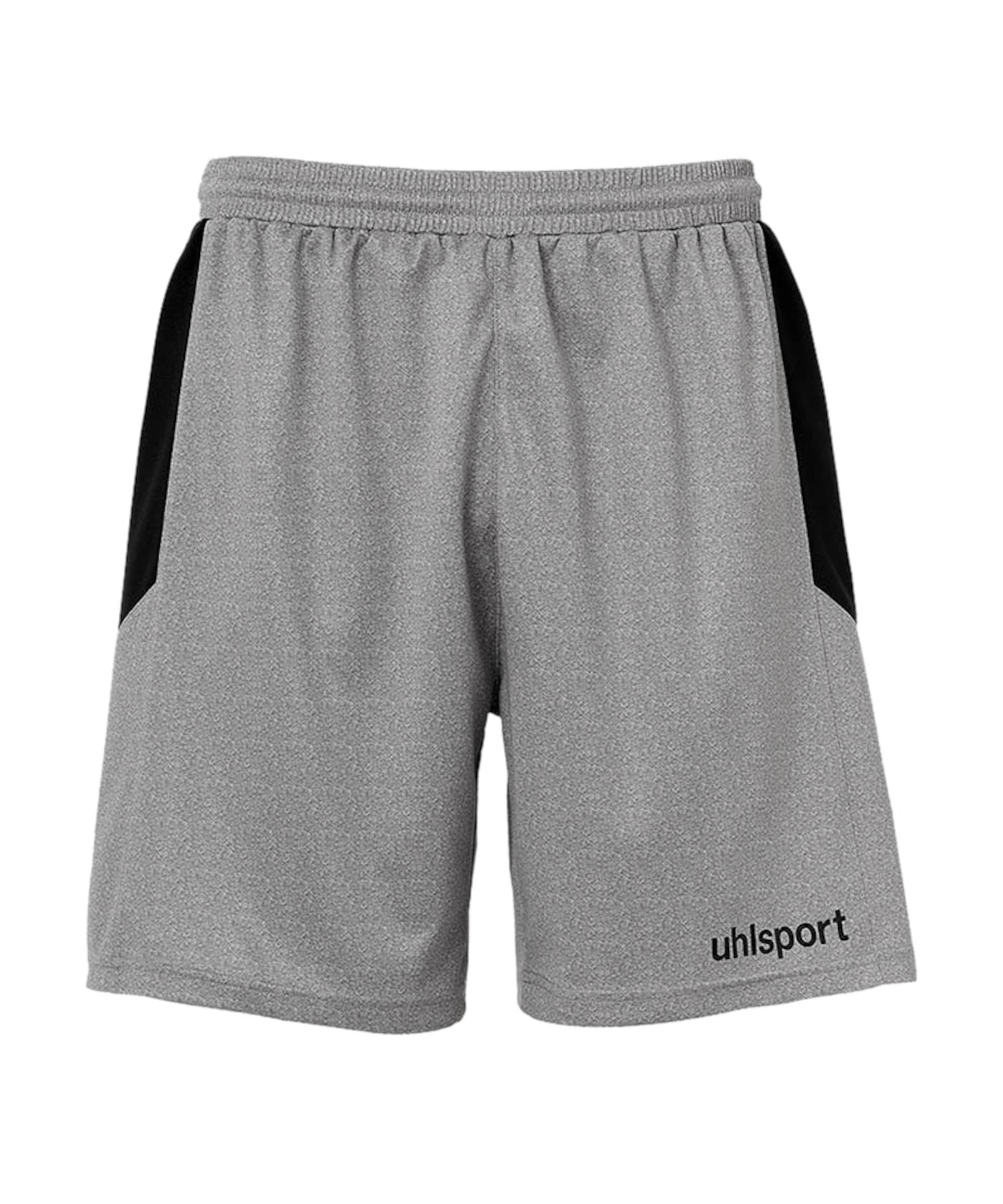 UHLSPORT Workout Pants in Grey: front