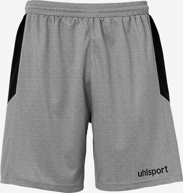 UHLSPORT Workout Pants in Grey: front