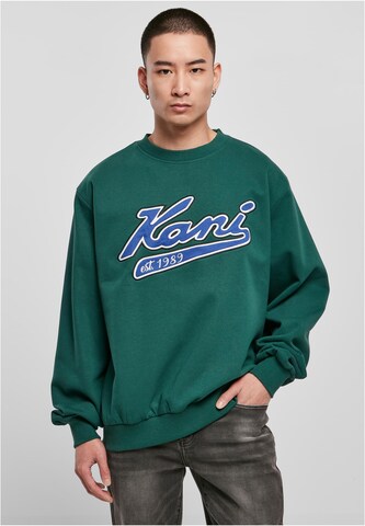 Karl Kani Sweatshirt in Green: front