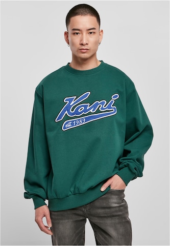 Karl Kani Sweatshirt in Groen: voorkant