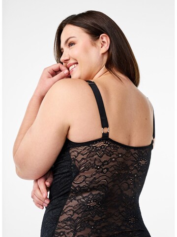 Devoted by Zizzi Bielizna body 'CANAOMI' w kolorze czarny