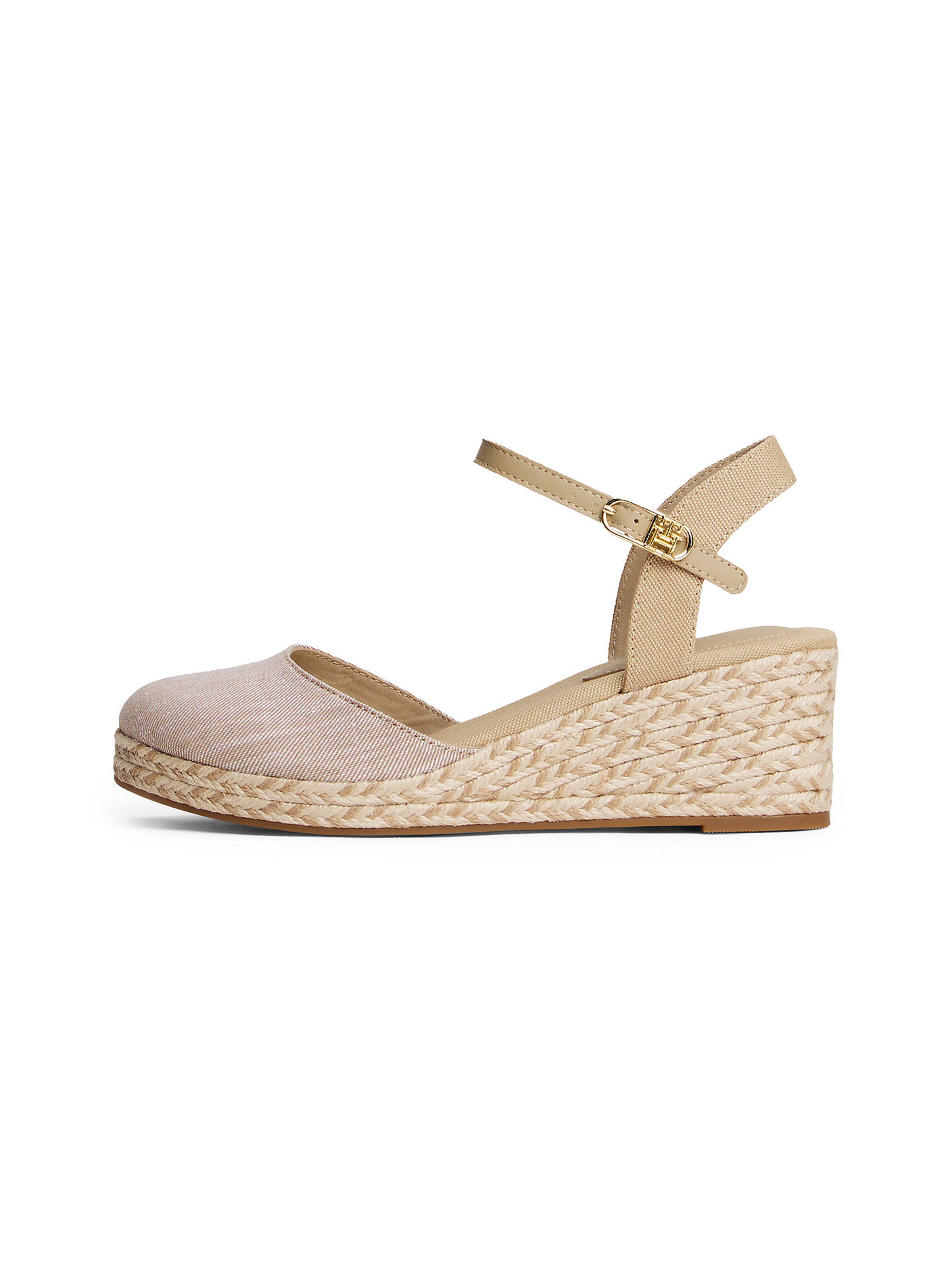 TOMMY HILFIGER Espadrilles in Beige: front