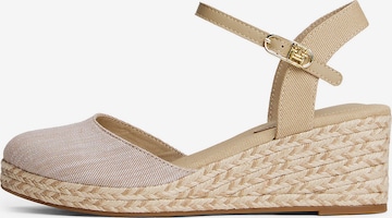 TOMMY HILFIGER Espadrilles in Beige: front