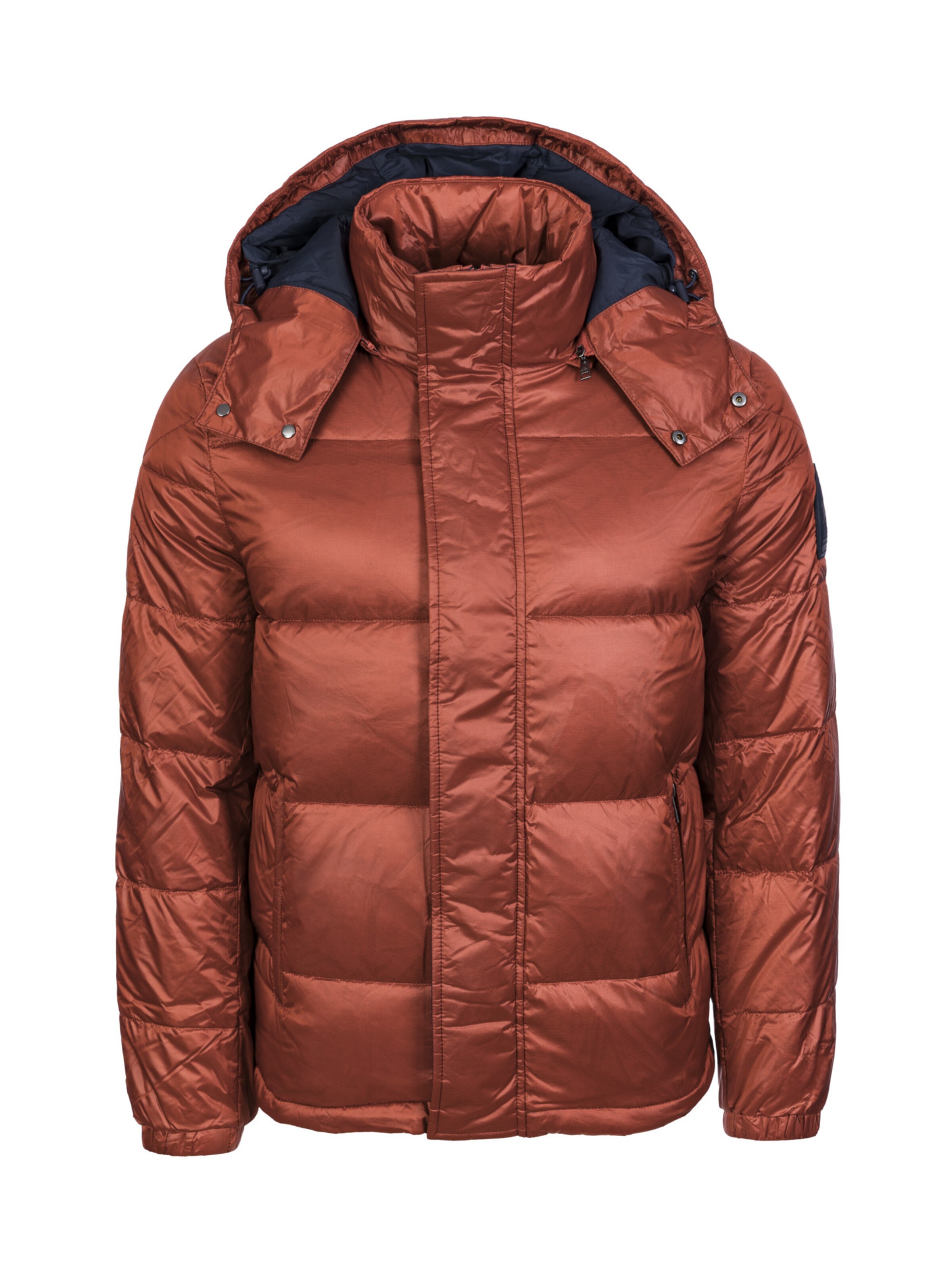 Veste d’hiver ' MBO021 ' La Martina en orange : devant