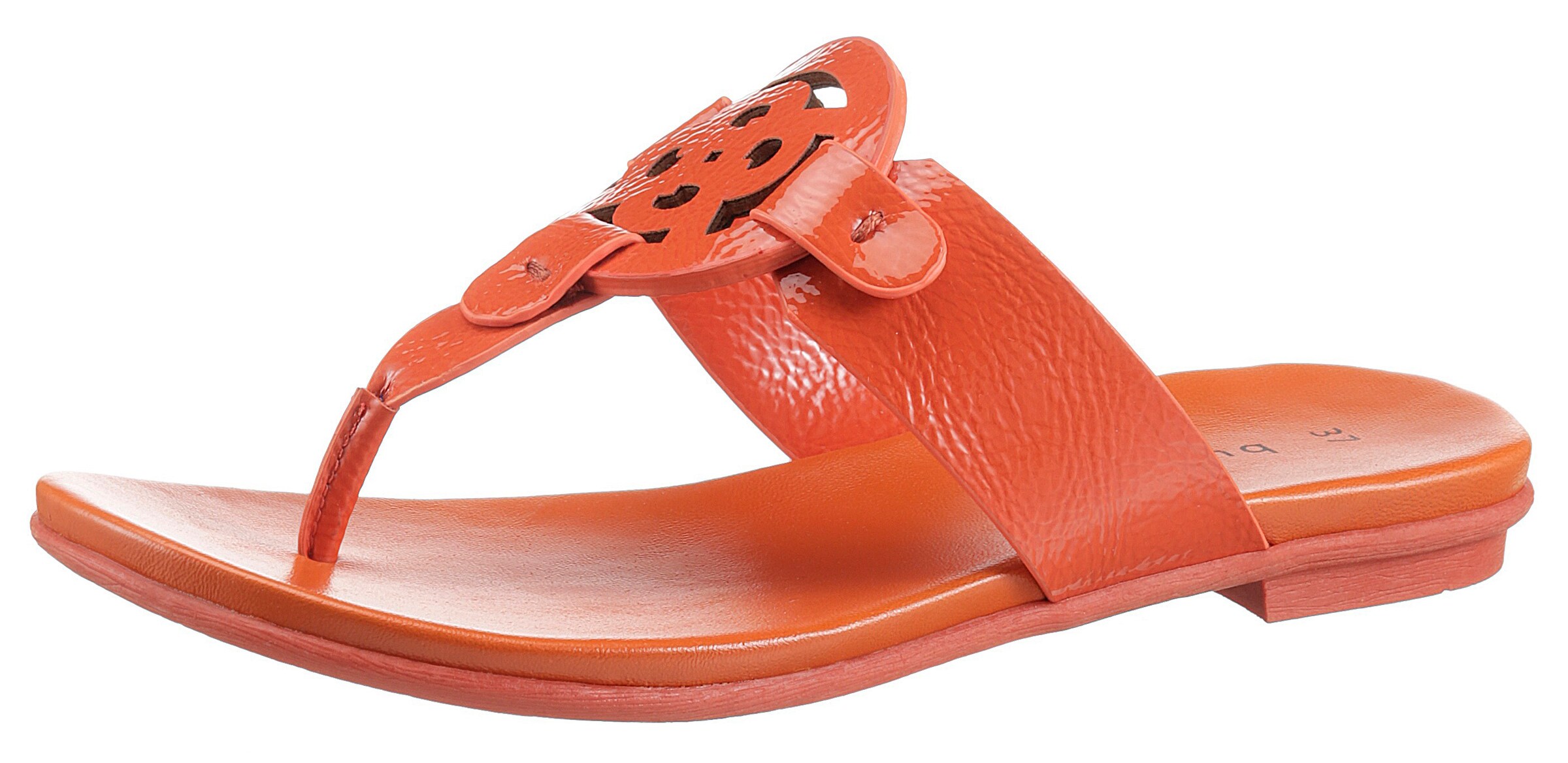 Frauen Sandalen bugatti Zehentrenner in Orange - QL05211 Frauen Sandalen bugatti Zehentrenner in Orange - QL05211