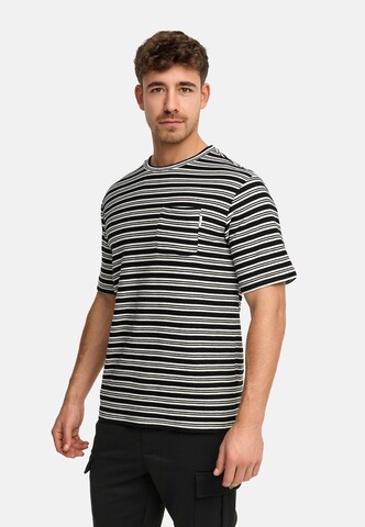 INDICODE JEANS Shirt 'Drop' in Schwarz