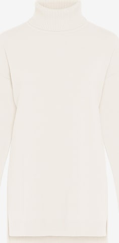 SASSYCLASSY Pullover in Weiß: Vorderseite