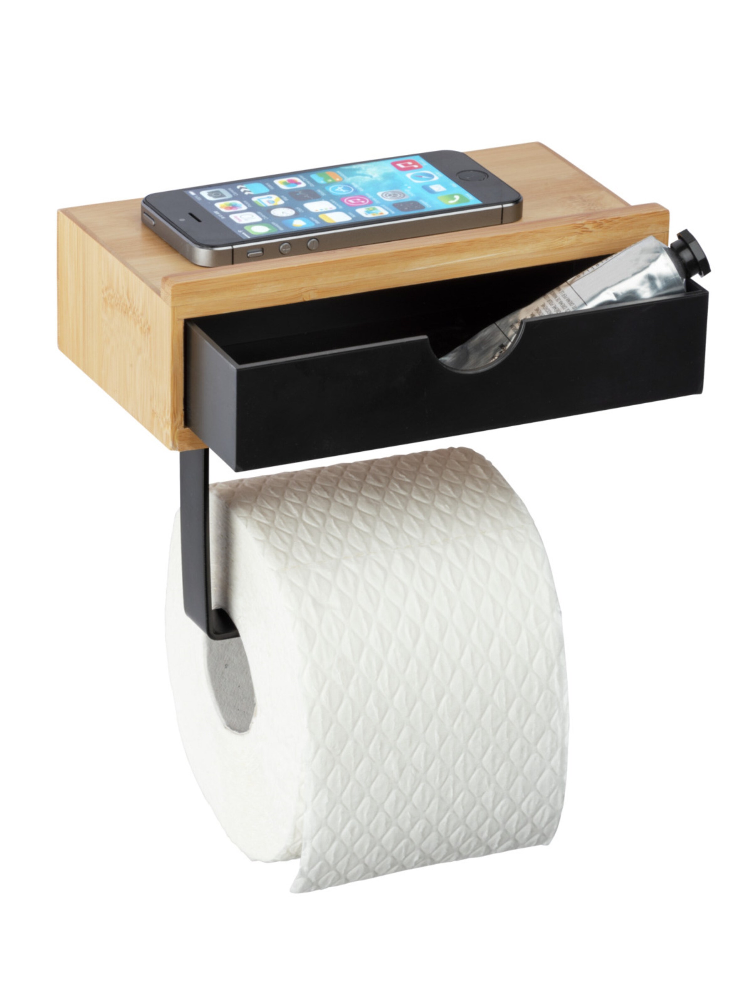 Wenko Toilettenpapierhalter in Mischfarben