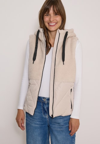CECIL Vest in White: front