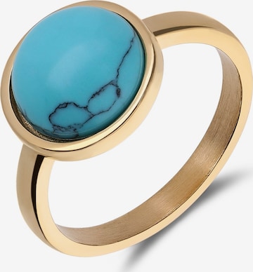 Lucardi Ring in Gold: front