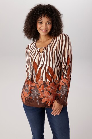 Aniston Bluse in Beige: Vorderseite