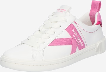 Kate Spade Ниски маратонки 'SIGNATURE' в бяло: отпред