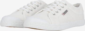 KAWASAKI Sneakers laag 'Retro Tennis 2.0' in Wit