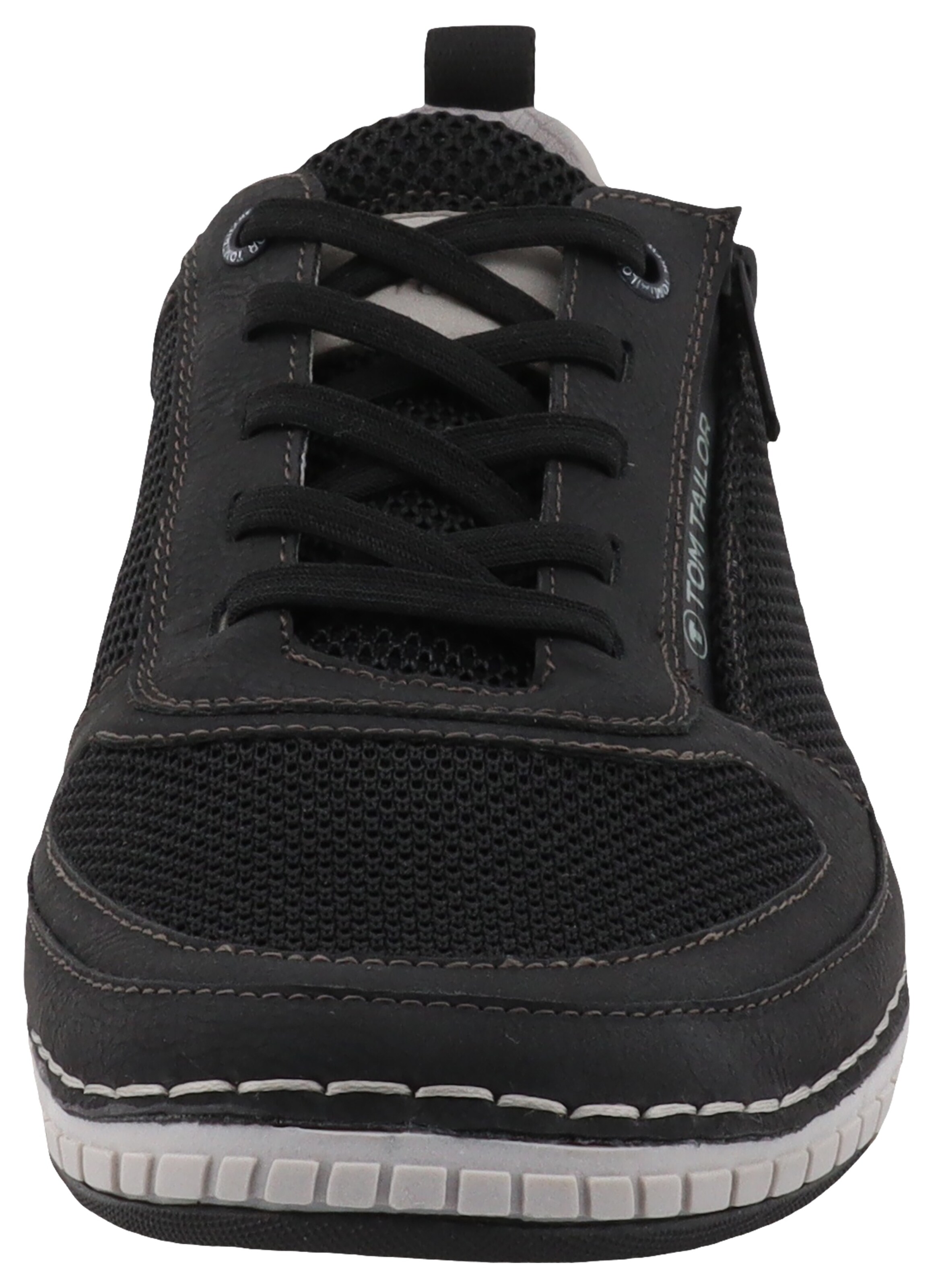 TOM TAILOR Sneakers in Black