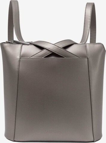 Gretchen Backpack 'Crocus' in Grey: front