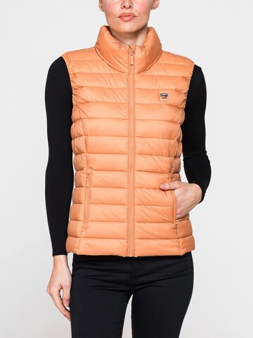 Carrera Jeans Outdoor jacket 'Ultra-Light' in Orange