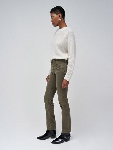 Salsa Jeans Skinny Jeans 'Secret' in Groen