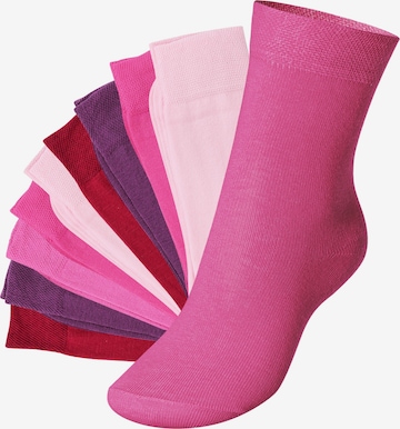 footstar Socken 'EVERYDAY!' in Lila: Vorderseite
