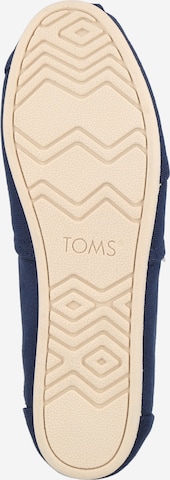 TOMS Classic Flats 'ALPARGATA' in Blue