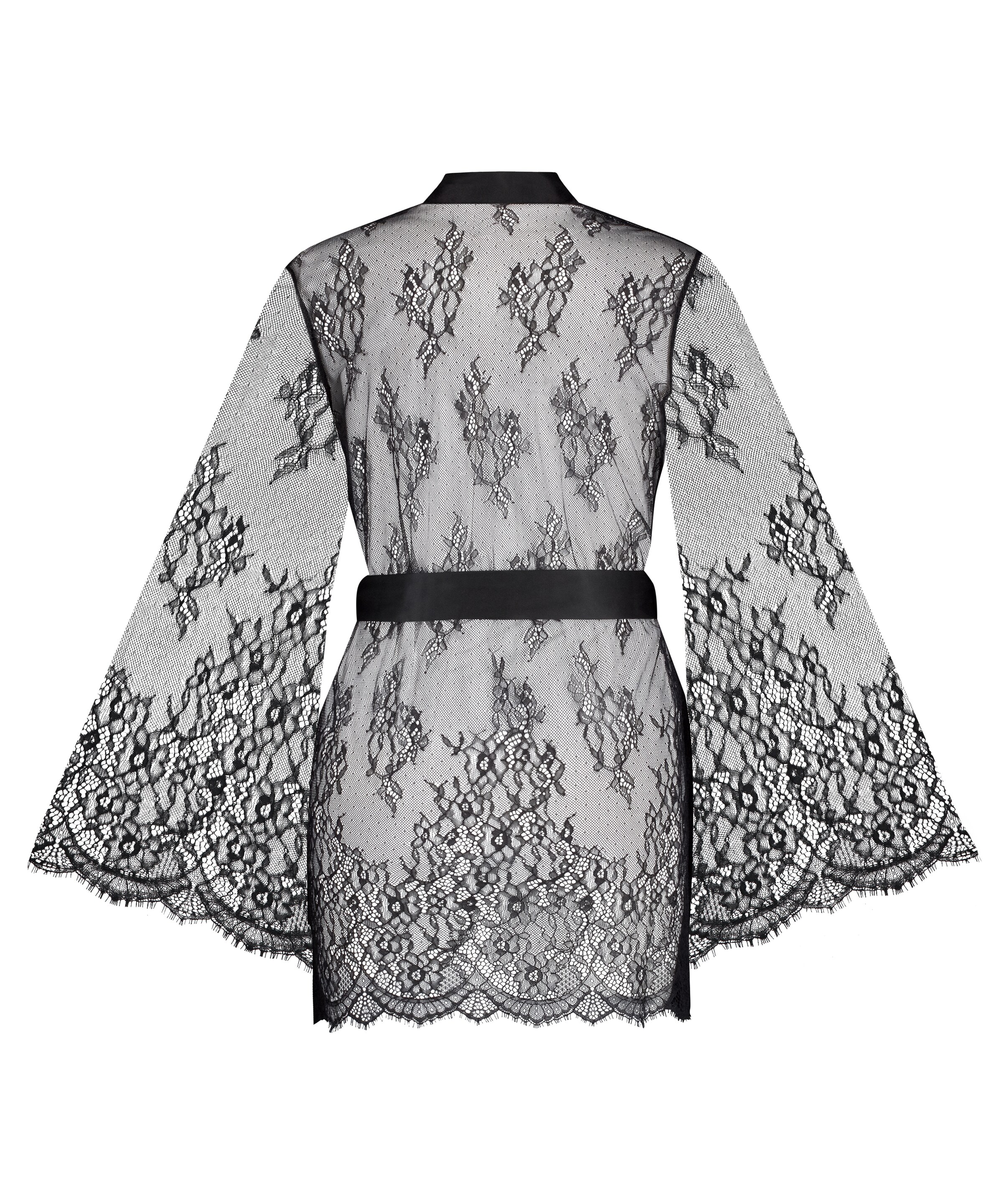 Halat pentru dimineață de la Hunkemöller pe negru