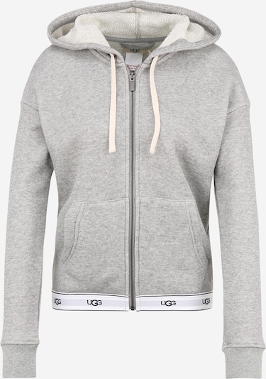 UGG Sweat jacket 'SENA' in Grey / White, Item view