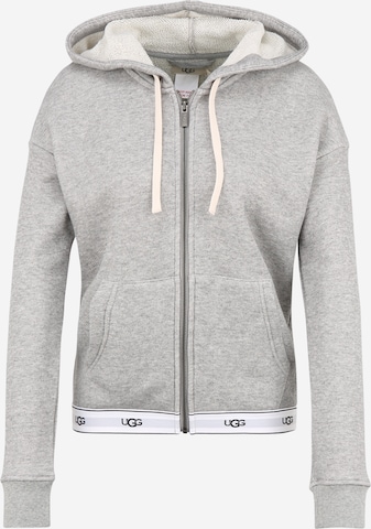 UGG Zip-Up Hoodie 'SENA' in Grey: front