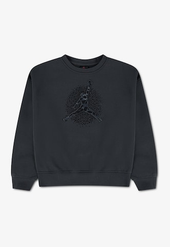 Jordan Sweatshirt 'FIERCE & FEARLESS' in Grijs: voorkant