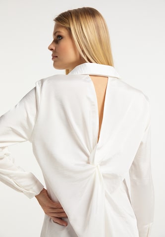 Robe-chemise RISA en blanc
