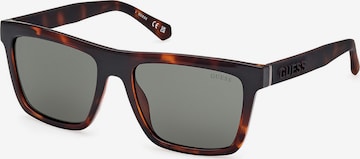 GUESS Sonnenbrille in Braun: Vorderseite