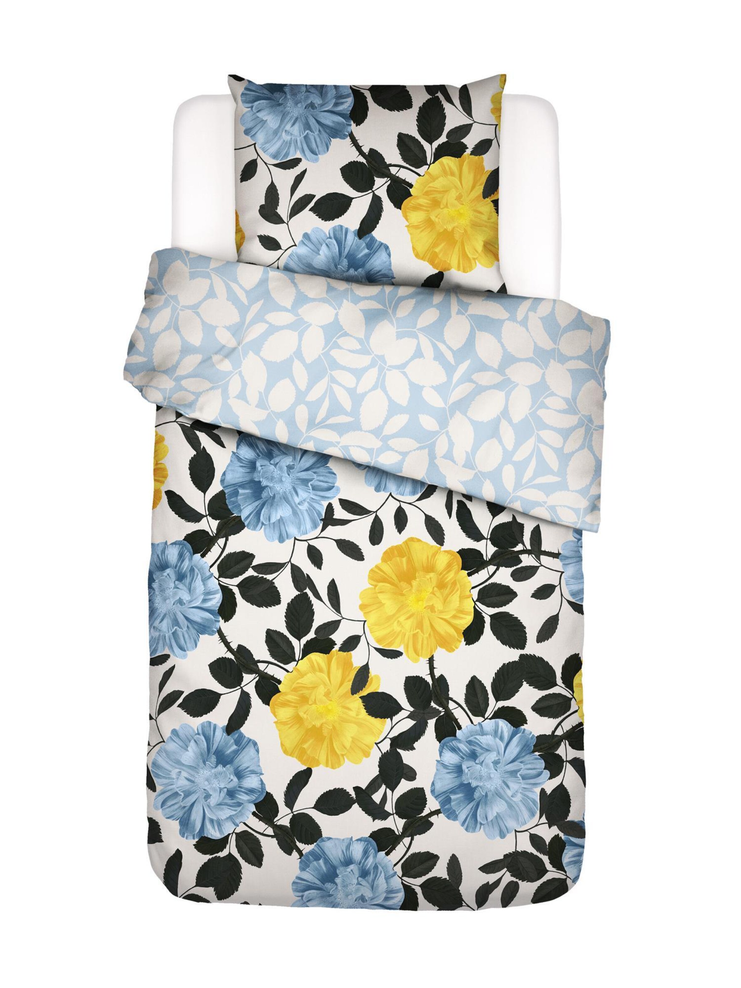 ESSENZA Bettwäsche 'Bloom With a View ' in Weiß: Vorderseite