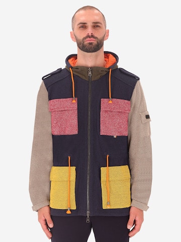 Distretto12 Jacke in Blau: Vorderseite