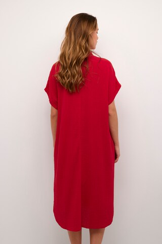 Robe-chemise CULTURE en rouge