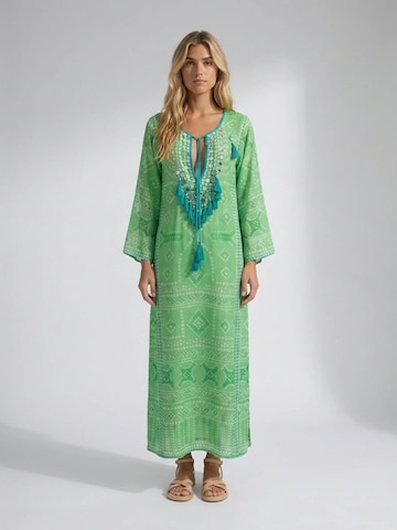 Robe 'Jorja' Miss June en vert : devant