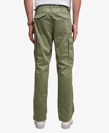 Superdry & Co Baggy Cargobroek in Groen