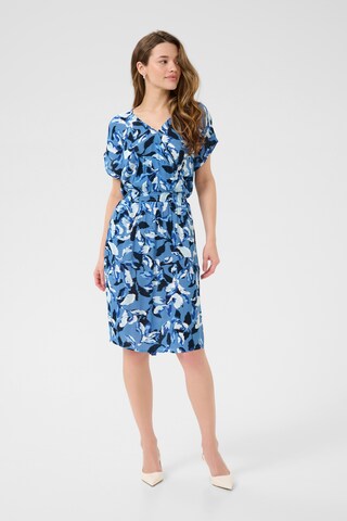 Kaffe Jurk 'KAJenn' in Blauw